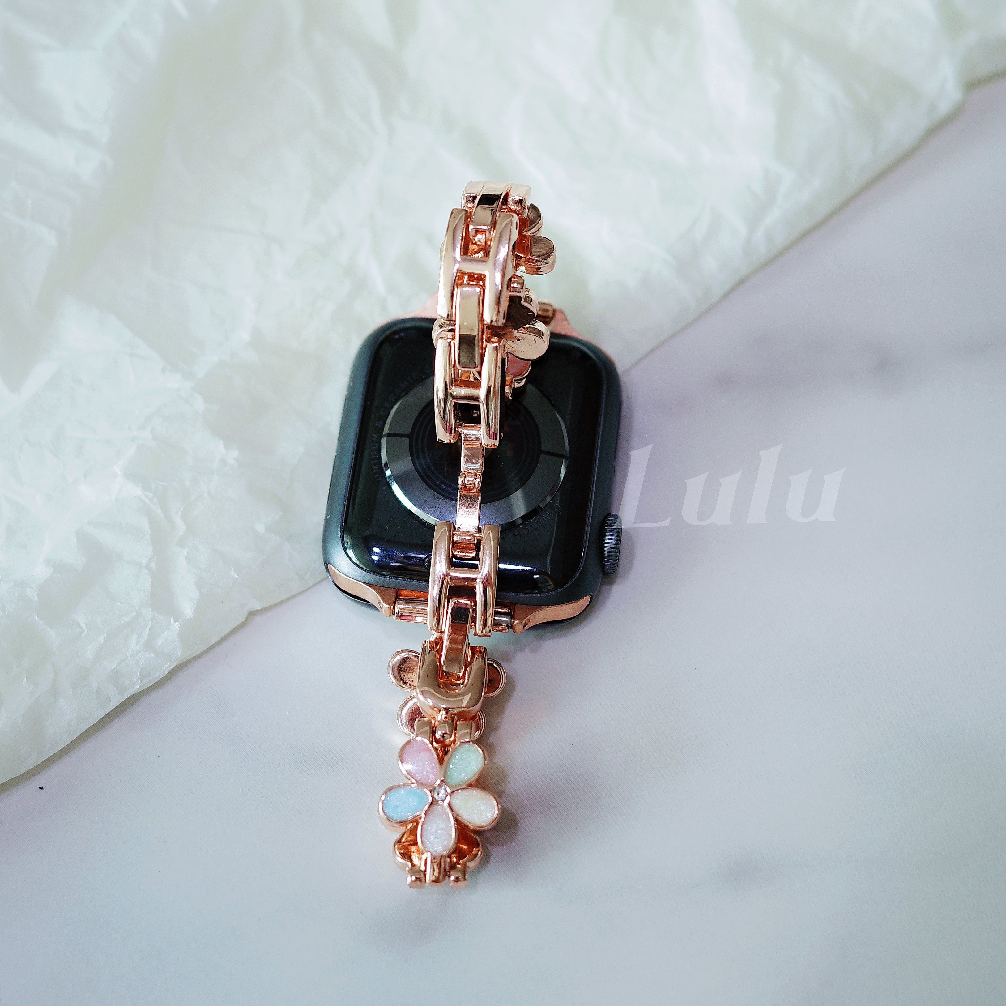 Pastel Petals Apple Watch Band
