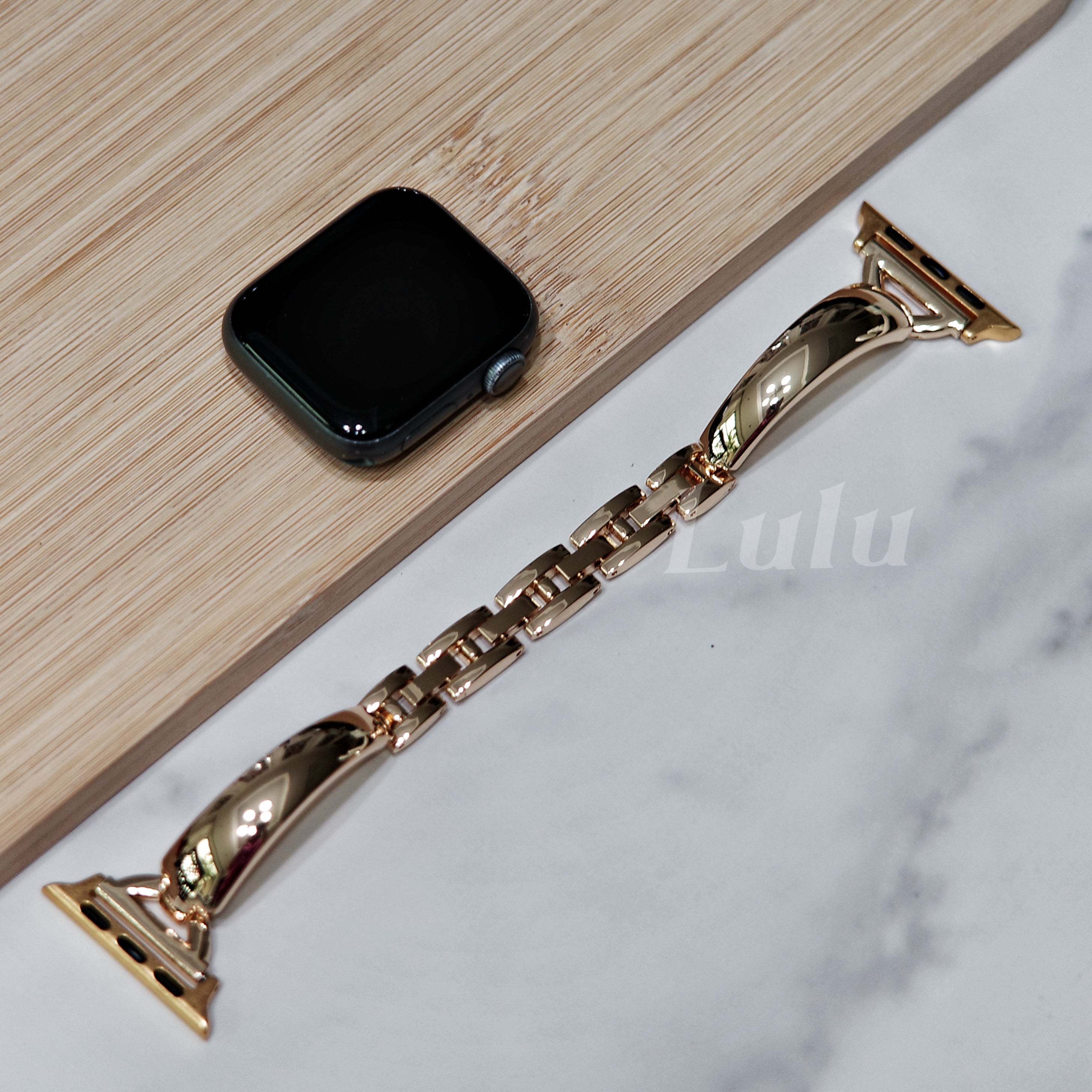 Gold Bangle Apple Watch Band