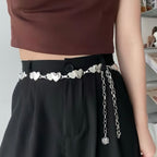 Silver Heart Waist Chain