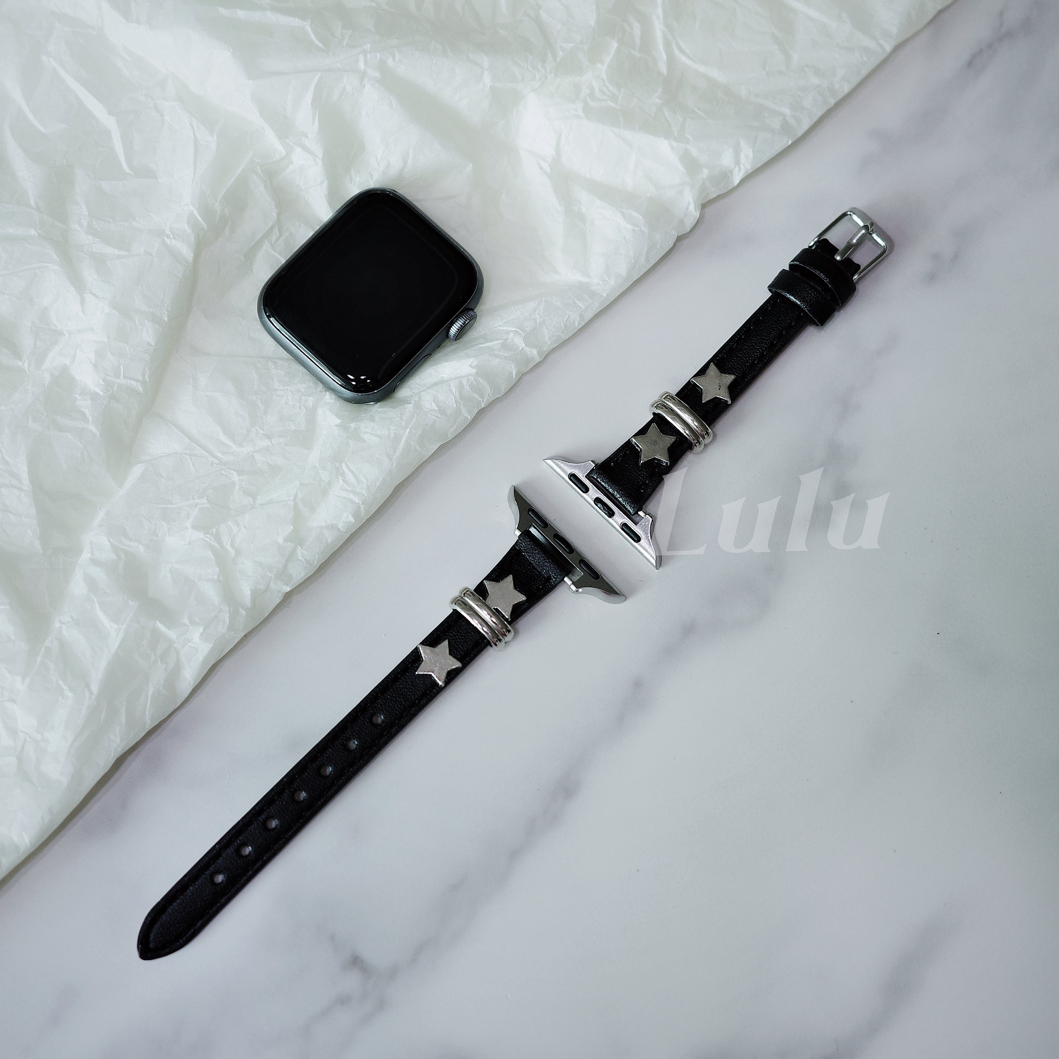 Punk Leather Apple Watch Band