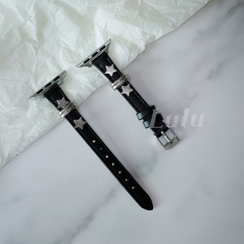 Punk Leather Apple Watch Band