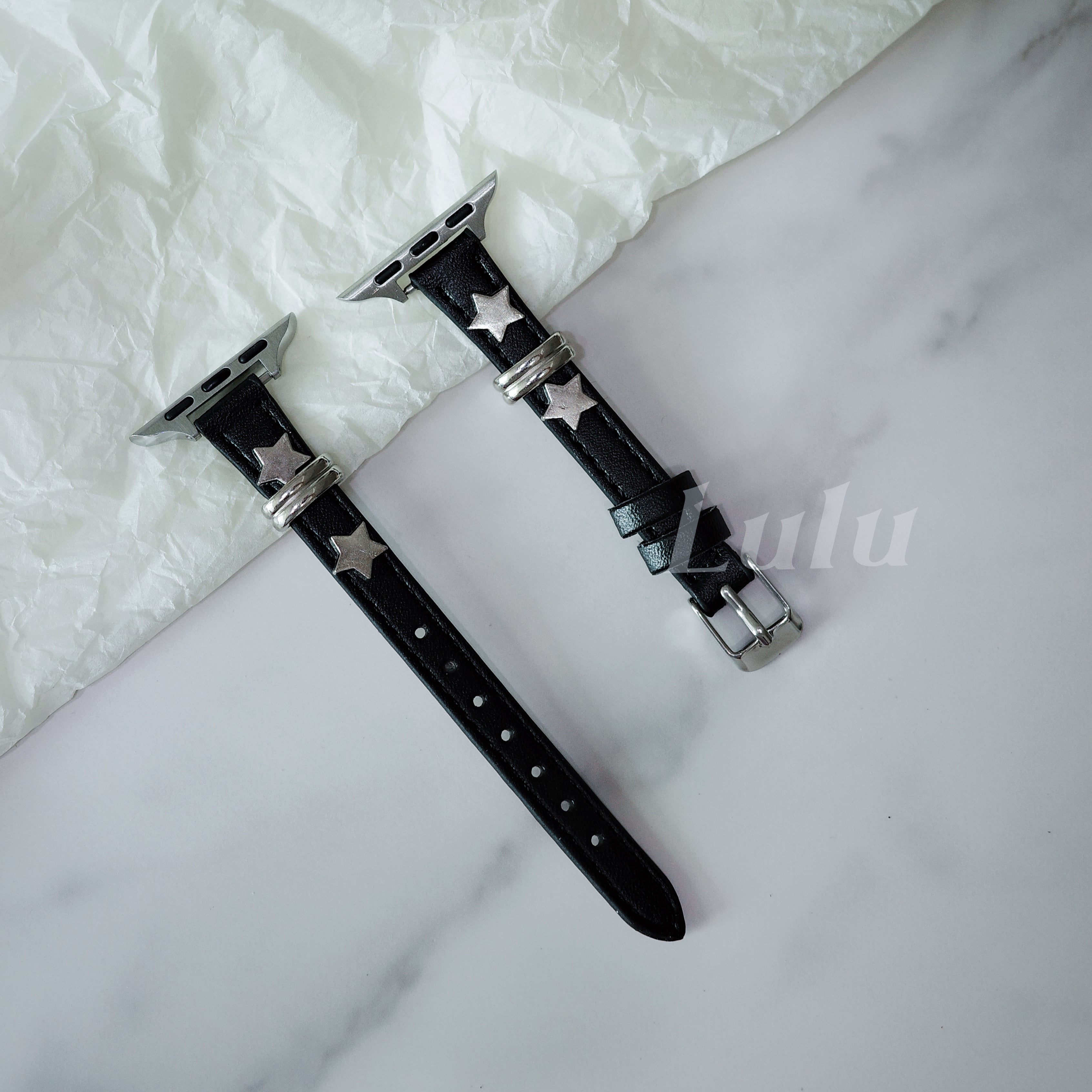 Punk Leather Apple Watch Band