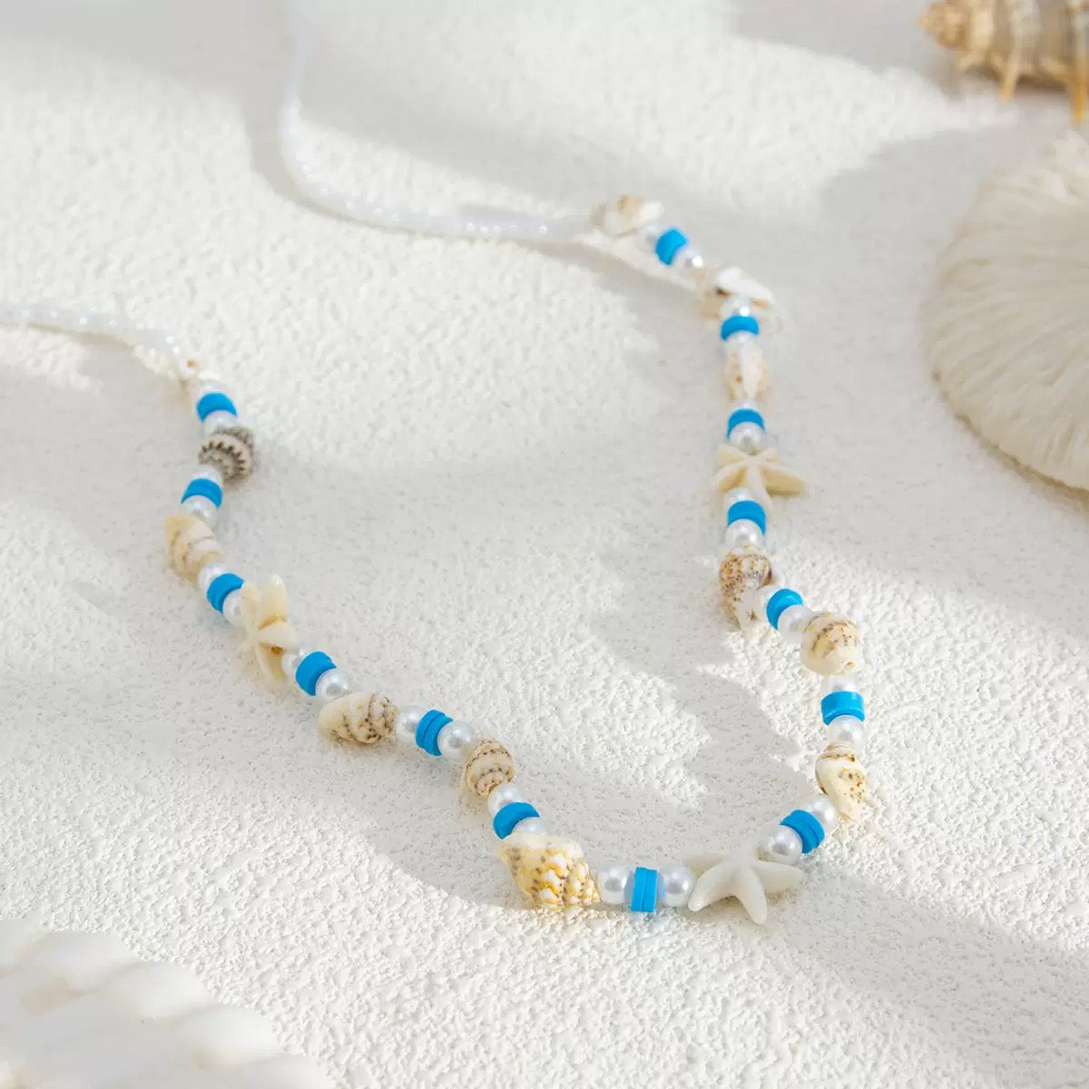 Handmade Starfish and Seashell Belly Chain